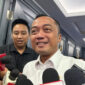 Mensesneg Prasetyo Hadi saat ditemui di Gedung DPR, Senayan, Jakarta, Rabu (15/7/2026). (KOMPAS.com/ADHYASTA DIRGANTARA)
