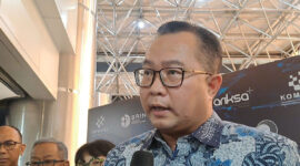 Kepala Badan Riset dan Inovasi Nasional (BRIN) Arif Satria, pada Rabu (8/7/2026).(KOMPAS.com/Fristin Intan Sulistyowati )