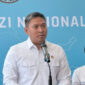 Kepala Badan Gizi Nasional (BGN) Sudaryono dalam konferensi pers, di Kantor BGN, Jakarta Pusat, Senin (27/7/2026).(KOMPAS.com/FIRDA JANATI)