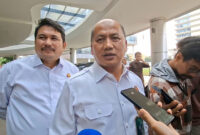 Kapuspenkum Kejagung Anang Supriatna ditemui di Gedung Bundar Kejagung, Jakarta, Selasa (23/6/2026).(KOMPAS.com/NICHOLAS RYAN ADITYA)
