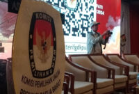 Logo KPU Papua Barat(Adlu Raharusun/KOMPAS.com)