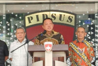 Jaksa Agung Tindak Pidana Khusus (Jampidsus) Kejagung Febrie Adriansyah saat ditemui di Kejagung, Jakarta Selatan, Jumat (10/7/2026).(KOMPAS.com/BAHARUDIN AL FARISI)