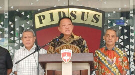 Jaksa Agung Tindak Pidana Khusus (Jampidsus) Kejagung Febrie Adriansyah saat ditemui di Kejagung, Jakarta Selatan, Jumat (10/7/2026).(KOMPAS.com/BAHARUDIN AL FARISI)