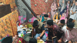Prosesi penyucian benda pusaka Rio Jayo (Ft: ist)
