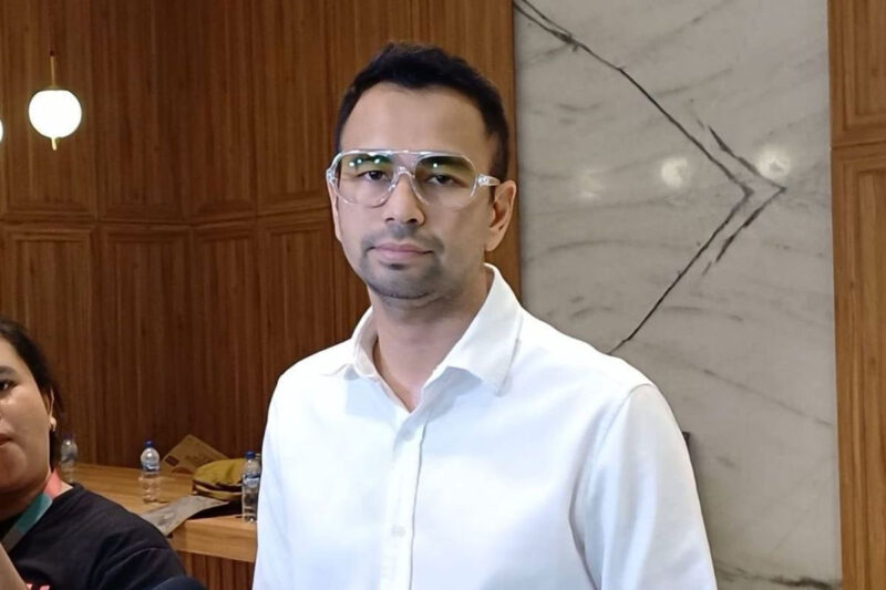Raffi Ahmad saat ditemui di kantor RANS BSD, daerah Serpong, Tangerang Selatan, Banten, Rabu (6/12/2023). (KOMPAS.com/Revi C Rantung)