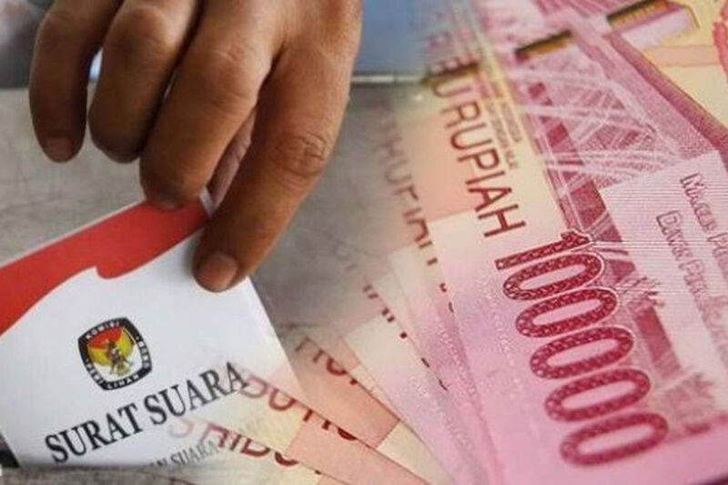 Ilustrasi politik uang atau money politic(KOMPAS.com/NURWAHIDAH)