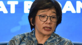 Wakil Kepala Badan Gizi Nasional (BGN) Agustina Arumsari merespons soal kebutuhan anggaran program Makan Bergizi Gratis (MBG) akan turun menjadi Rp 175 triliun pada 2027 mendatang.(FAH)