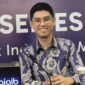 CEO Ajaib Anderson Sumarli dalam konfersi pers di Gedung Bursa Efek Indonesia Jakarta, Senin (31/8/2026). (KOMPAS.com/ SHINTA DWI AYU)
