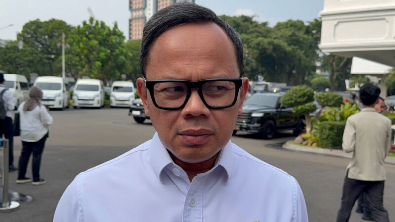 Wamendagri Bima Arya Sugiarto saat ditemui di Istana, Jakarta, Selasa (28/7/2026). (KOMPAS.com/ADHYASTA DIRGANTARA)
