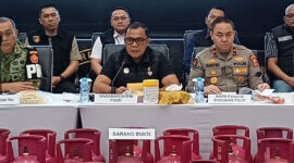 Wakil Bareskrim Polri Irjen Pol Nunung Syaifuddin dalam jumpa pers di Bareskrim Polri, Selasa (21/4/2026).(KOMPAS.com/BAHARUDIN AL FARISI)
