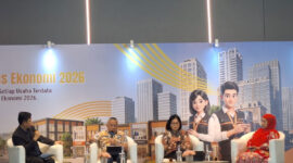 Deputi Bidang Neraca dan Analisis Statistik BPS RI, Moh. Edy Mahmud, dalam acara Kompas.comtalks di kawasan Jakarta Pusat, Jumat (7/8/2025) malam.(KOMPAS.com/ SHINTA DWI AYU)
