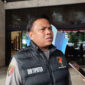 Direktur Tindak Pidana Tertentu (Dirtipidter) Bareskrim Polri Brigjen Pol. Mohammad Irhamni ketika memberikan keterangan terkait kebakaran hutan dan lahan di Grans Sahid, Jumat (28/8/2026)(Febryan Kevin/Kompas.com )