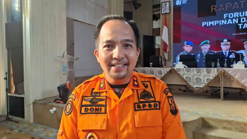 Kepala Badan Penanggulangan Bencana Daerah (BPBD) Kota Jambi, Doni Sumatriadi. 