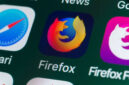 Aplikasi Firefox di iOS.(())
