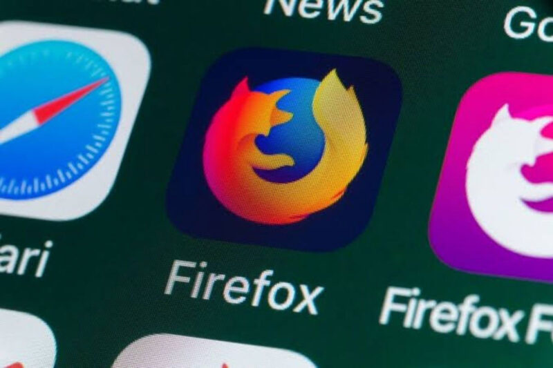 Aplikasi Firefox di iOS.(())
