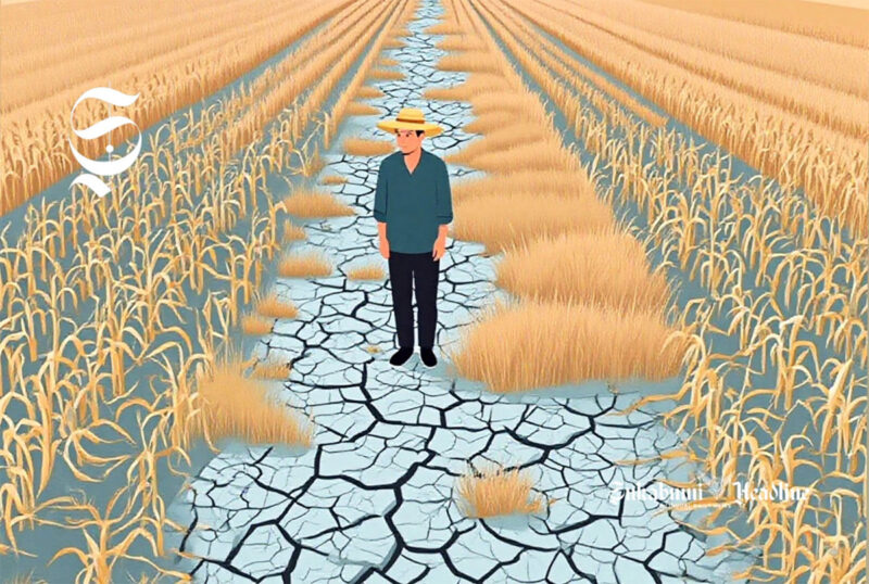 ilustrasi petani gagal
