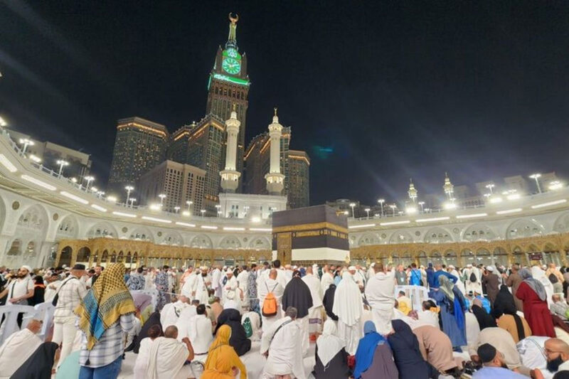 Suasana Mekkah. ((Kompas.com/MOH.ANAS))
