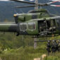 Koops TNI Habema menyerahkan dua unit Helikopter Bell untuk mengevakuasi warga di Intan Jaya, Papua Tengah, Minggu (9/8/2026). (DOK. Koops TNI Habema)