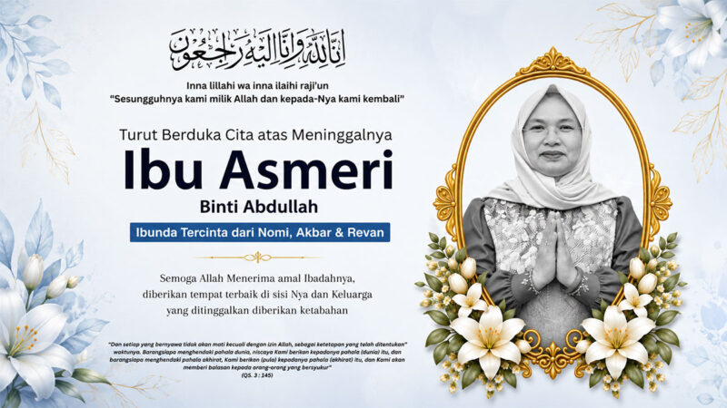 Ibu Asmeri Binti Abdullah, mertua Gentar Ali Putra