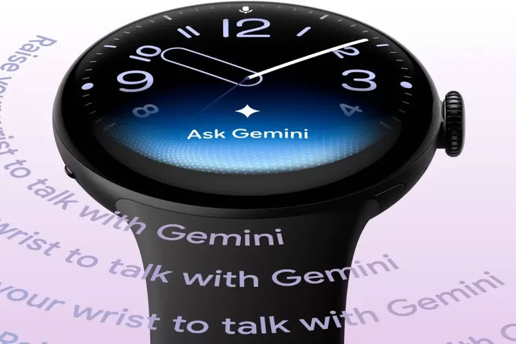 Gemini terintegrasi langsung ke sistem operasi Wear OS 7 pada Pixel Watch 5. Asisten AI tersebut dapat diaktifkan melalui fitur Raise to Talk dengan mengangkat pergelangan tangan.(Gizmochina)
