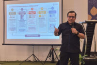 Juru Bicara Kementerian UMKM, Faisal Anwar, di Bogor, Jawa Barat, Jumat (28/8/2026) sore.(KOMPAS.com/ SHINTA DWI AYU)
