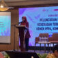 Ketua Komisi Nasional Anti Kekerasan terhadap Perempuan (Komnas Perempuan) Maria Ulfah Anshorsaat diseminasi Laporan Sinergi Data Kekerasan Terhadap Perempuan Kementerian PPPA, Komnas Perempuan, dan Forum Pengada Layanan periode data 2025, di Jakarta, pada Kamis (13/8/2026).(KOMPAS.com/Fristin Intan Sulistyowati )