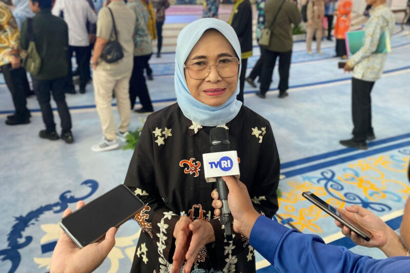 Ketua Komisi X DPR RI, Hetifah Sjaifudian. Partai Golkar melakukan pergantian di sejumlah komisi dan alat kelengkapan dewan (AKD). Salah satu yang diganti adalah Ketua Komisi X DPR Hetifah Sjaifudian.(Dok. Mayang)
