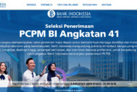 Bank Indonesia (BI) kembali membuka lowongan kerja Pendidikan Calon Pegawai Asisten Manajer (PCPM) Angkatan 41.()