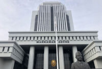 Gedung Mahkamah Agung (MA), Jalan Medan Merdeka Utara, Jakarta Pusat, Rabu (8/11/2021). (Tatang Guritno/ Kompas.com)
