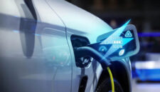 Ilustrasi mobil listrik.(Shutterstock)
