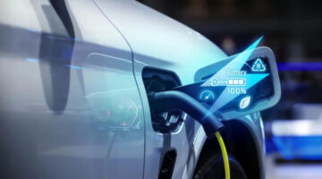 Ilustrasi mobil listrik.(Shutterstock)
