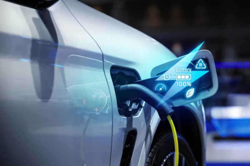 Ilustrasi mobil listrik.(Shutterstock)
