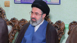 Pemimpin Tertinggi Iran Mojtaba Khamenei menunjuk enam komandan militer senior baru pada Senin (10/8/2026).(KHAMENEI.IR via AFP)
