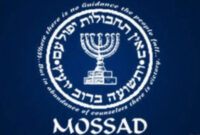 Logo badan intelijen Israel, Mossad.(WIKIPEDIA)
