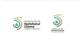 Pengurus Besar Nahdlatul Ulama (PBNU) menetapkan logo resmi Muktamar ke-35 Nahdlatul Ulama (NU) yang merupakan karya M Shofa Ulum Azmi, alumnus Pondok Pesantren Langitan, Tuban, Jawa Timur.(Dok. PBNU)