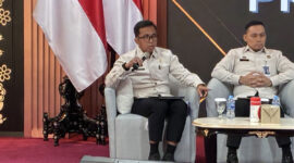 Direktur Visa dan Dokumen Perjalanan, Eko Budianto dalam media briefing di kantor Imigrasi, Jakarta, Rabu (12/8/2026).(KOMPAS.com/HARYANTI PUSPA SARI)