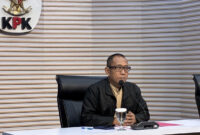 Plh Direktur Penyidikan KPK, Ahmad Taufik Husein di Gedung Merah Putih, Jakarta, Jumat (21/8/2026).(KOMPAS.com/HARYANTI PUSPA SARI )
