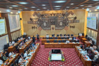 Suasana rapat kerja Komisi IX DPR RI bersama Menteri Kesehatan Budi Gunadi Sadikin, Kamis (27/8/2026).(KOMPAS.com/Tria Sutrisna)
