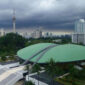 Pemandangan Kompleks DPR/MPR/DPD, di Senayan, Jakarta.(KOMPAS.com/Nabilla Tashandra)