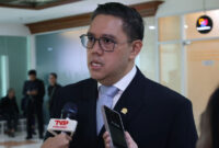 Wakil Ketua Komisi I DPR RI Dave Laksono menyatakan dukungannya terhadap rencana Presiden Prabowo Subianto untuk menjual kapal perang KRI Ki Hajar Dewantara-364.(dpr.go.id/Alma/Karisma)
