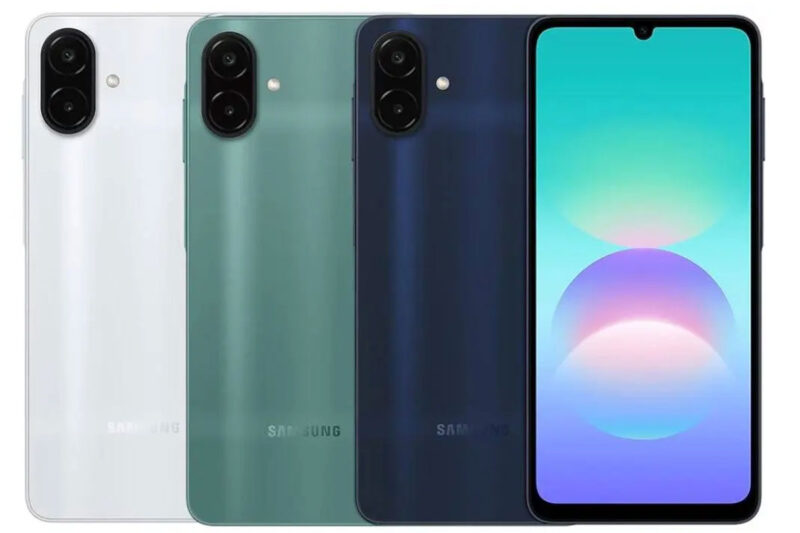 Samsung memajang Galaxy A08 di situs resminya di Serbia serta Bosnia dan Herzegovina. (Samsung)
