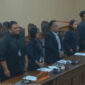 Lima mahasiswa Fakultas Hukum menggugat pasal santet, yakni Pasal 252 ayat (1) Undang-Undang Nomor 1 Tahun 2023 tentang Kitab Undang-Undang Hukum Pidana (KUHP) dalam sidang perkara Nomor 327/PUU-XXIV/2026, di Gedung MK, Jakarta, Selasa (8/9/2026).()