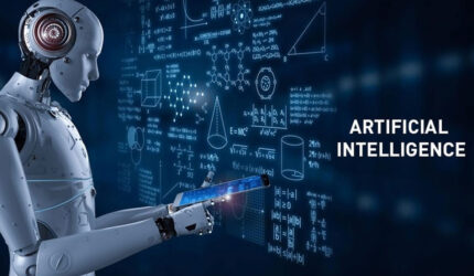 ilustrasi artificial intelligence(Sharda University)