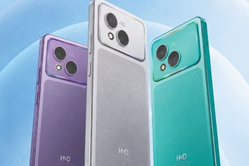 Desain bodi HMD Vibe 2 Pro 5G.(gizmochina)
