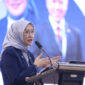 Menteri PANRB Rini Widyantini menyampaikan paparan dalam Studium Generale Fakultas Hukum Universitas Padjadjaran di Bandung, Selasa (8/9/2026). (DOK. Kementerian PANRB)
