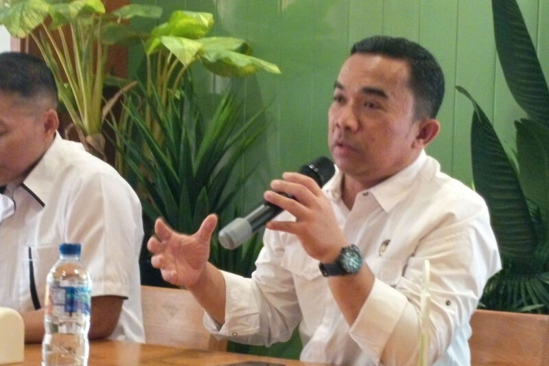 Kasubdit II Direktorat Pencegahan Kortastipidkor Polri, Kombes Affandi Eka Putra ketika menjelaskan terkait koperasi desa yang merupakan program prioritas, Rabu (9/9/2026).(Febryan Kevin/Kompas.com )
