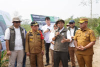 Menteri Kehutanan (Menhut) Raja Juli Antoni di Lanskap Bujang Raba, Jambi, Senin (28/9/2026). (Kemenhut RI)
