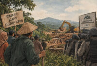 ilustrasi konflik agraria
