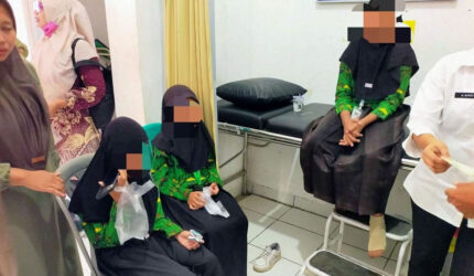 11 siswa MI Ma'arif Lampung Selatan mengalami mual dan muntah usai menyantap MBG. Sampel makanan kini diperiksa.(Istimewa )