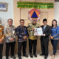 Wako Alfin saat menemui BNPB membahas rehabilitasi infrastruktur dan penanganan bencana Sungai Penuh